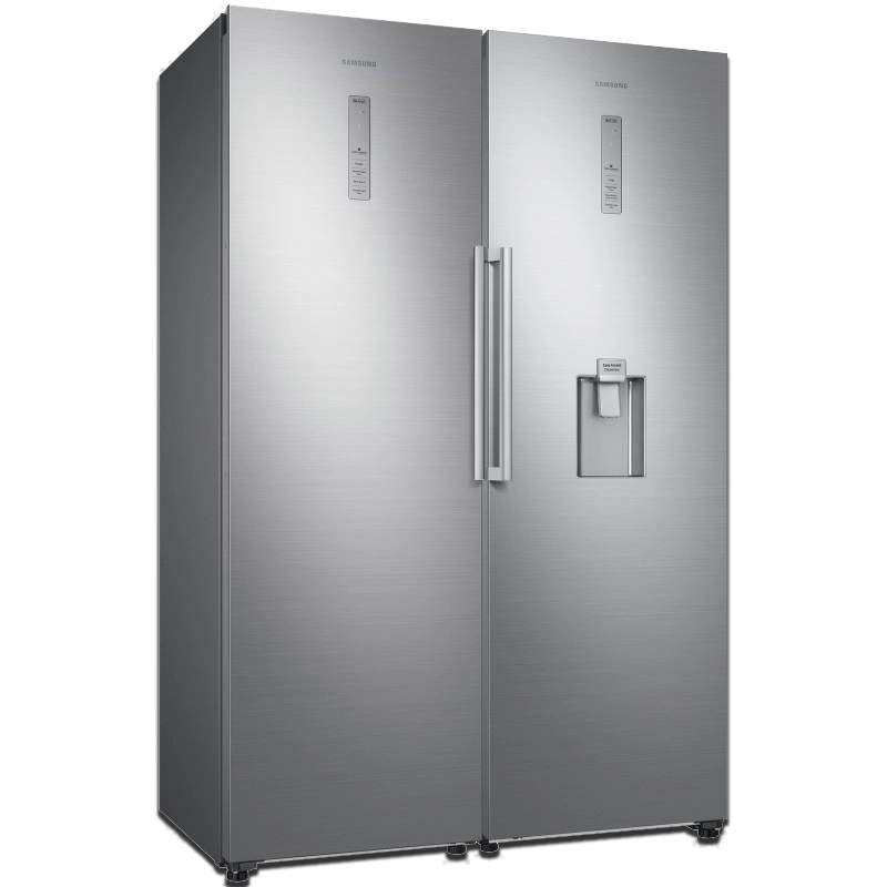 خرید یخچال فریزر دوقلو سامسونگ RR39 و RZ32 رنگ نقره ای