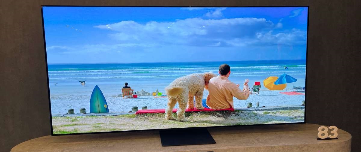 کیفیت تصویر 83 اینچ سامسونگ 83S90D