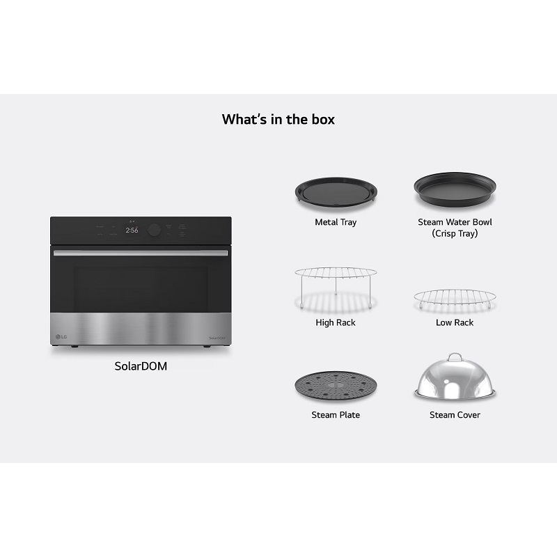 اقلام همراه سولاردوم و مایکروفر ال جی مدل MA3885SPS