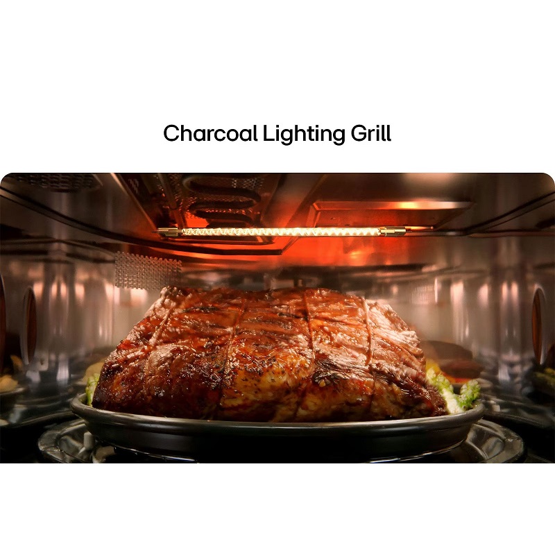 فناوری پخت سه بعدی سولاردوم و مایکروفر ال جی مدل MA3885SPS