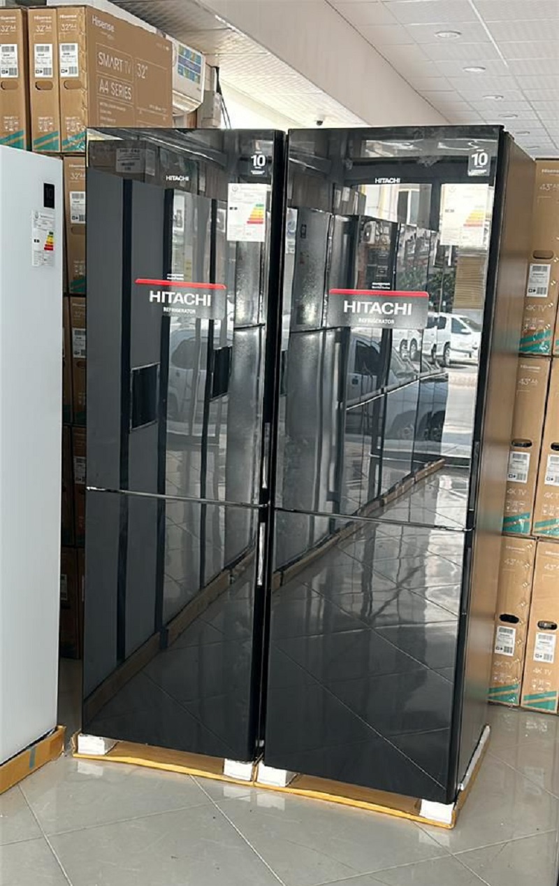 خرید یخچال فریزر دو قلو 40 فوت هیتاچی