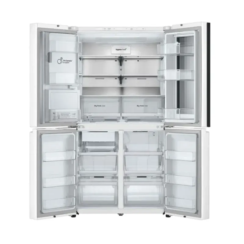 بدنه یخچال ساید بای ساید سفید ال جی X33