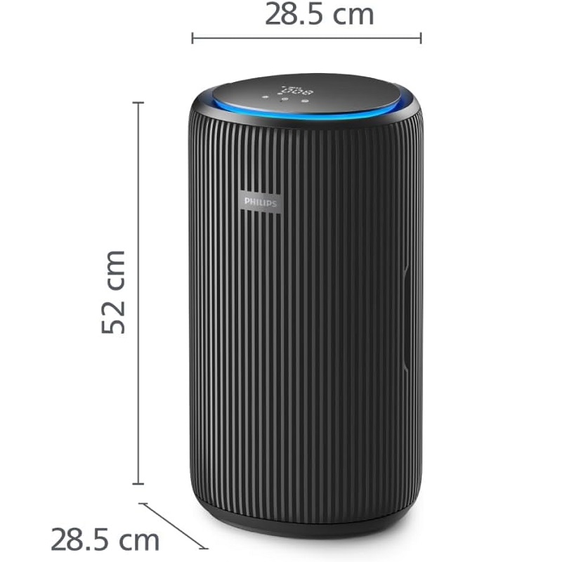 ابعاد دستگاه تصفیه هوای فیلیپس مدل 4220 (Philips AC4220)