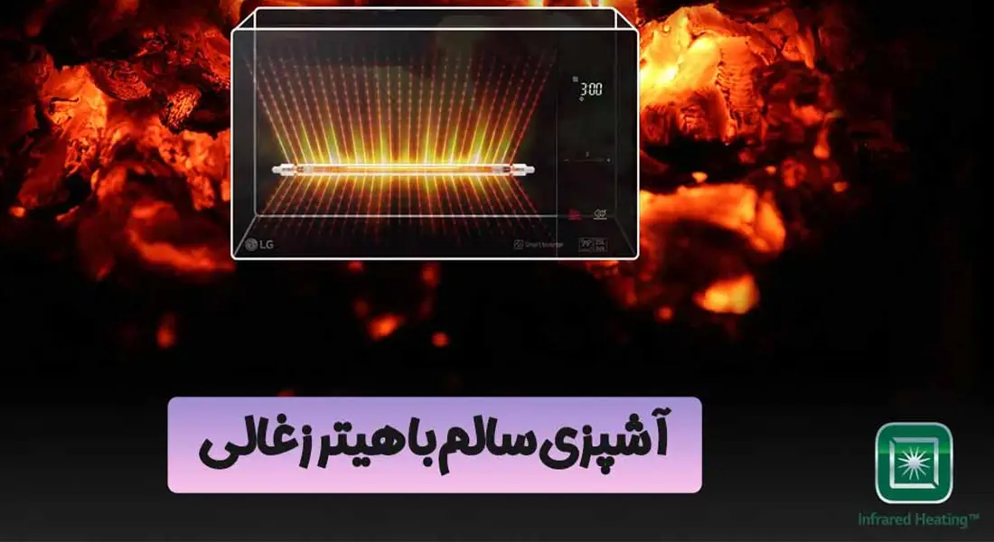 برنامه گریل مایکروویو ال جی مدل 8265
