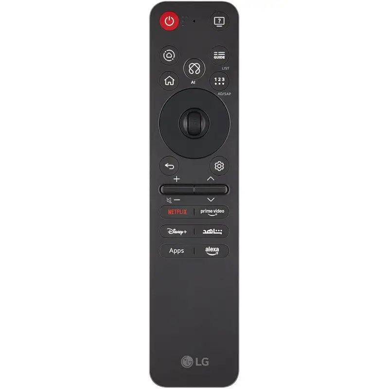ریموت تلویزیون ال جی مدل 86QNED82A