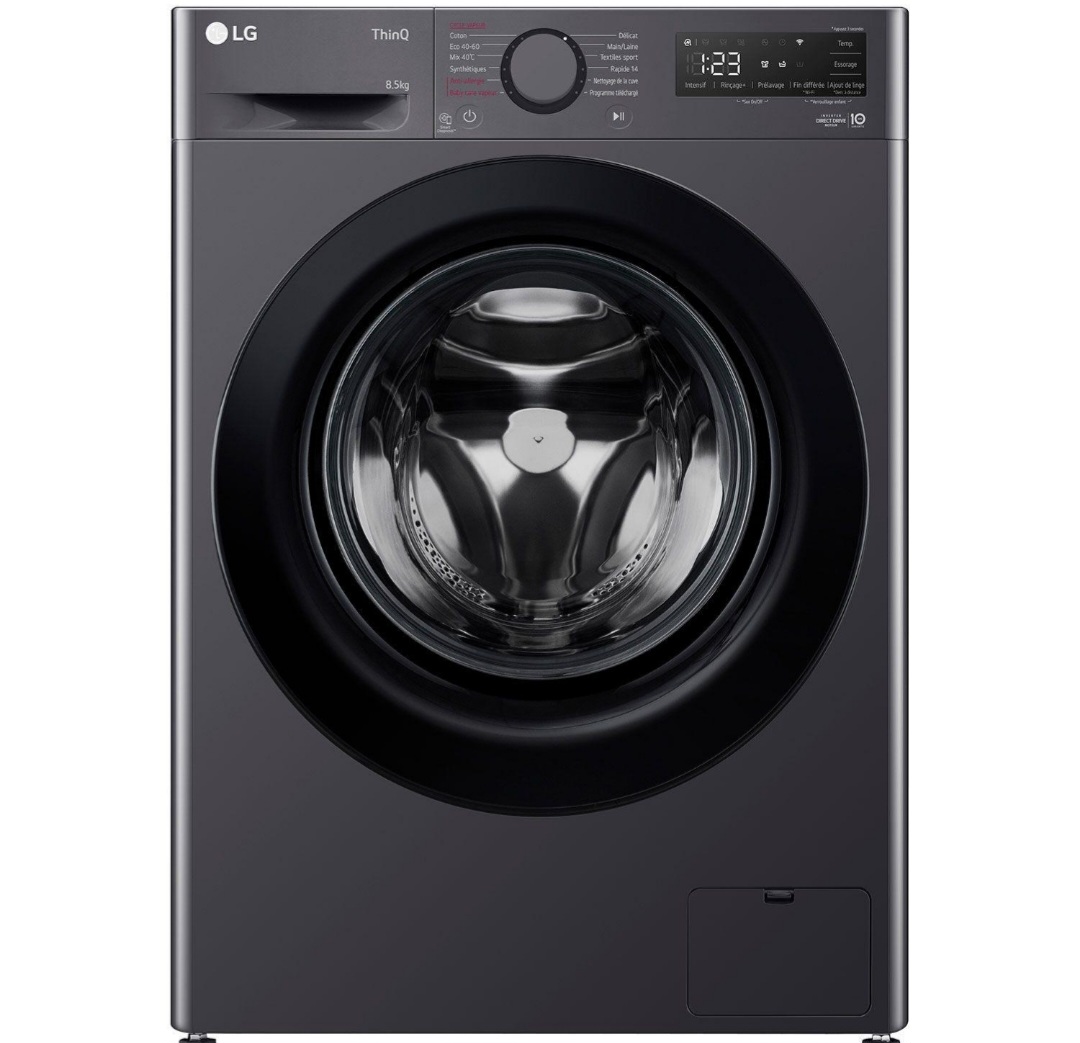 ماشین لباسشویی ال حی 8.5 کیلویی مدلThinQ t9