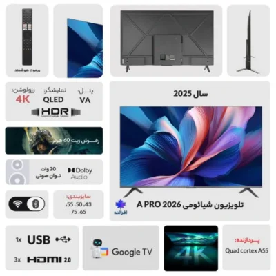 تلویزیون شیائومی 55A Pro 