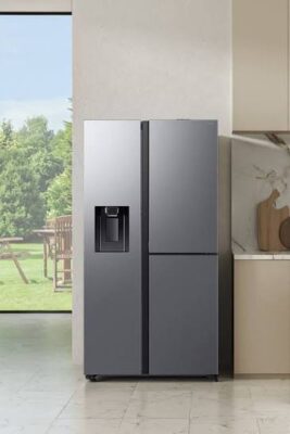  یخچال فریزر ساید بای ساید سامسونگ مدل RS80F64